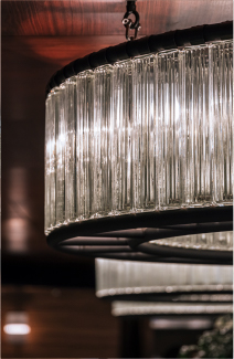 レストランのインテリア